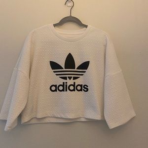 Adidas Originals Jacquard Cropped Tee